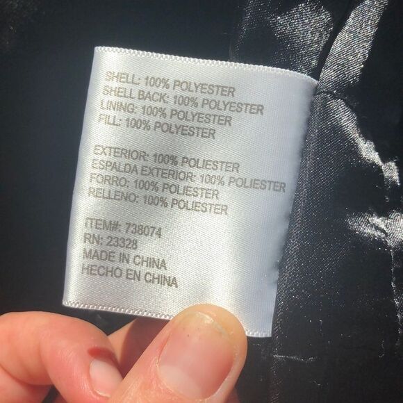 KRISTEN Blake black trench coat - Picture 6 of 7